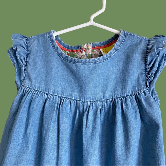Mini Boden 3-4Y Denim Dress - Picture 3 of 8